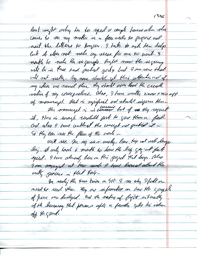 Dr John WorldPeace 2008 Prison Journal